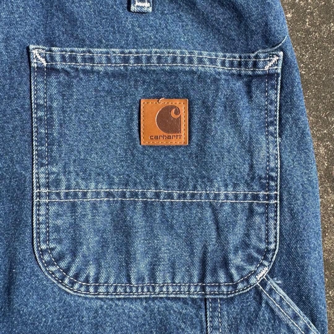MC　カーハート B13 メキシコ製 ペインターデニム W33 L30 紺