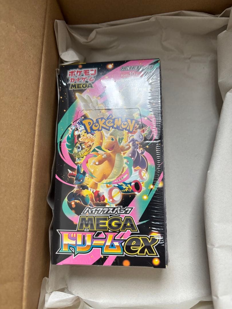 ポケモンカード　MEGAドリームex BOX 新品シュリンク付き