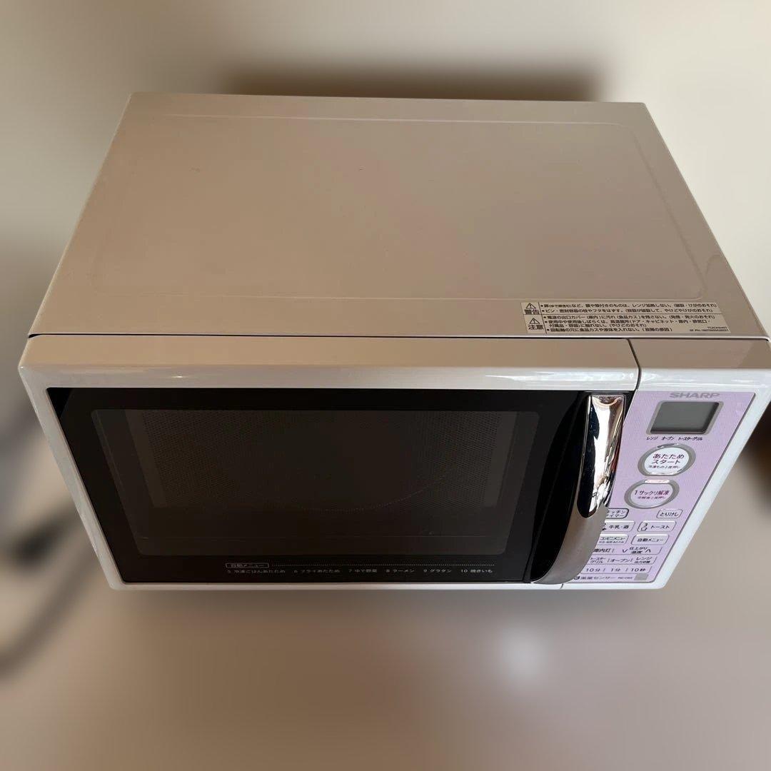 SHARP 電子レンジ モデル RE-CE3-KP ピンク 家電 新生活