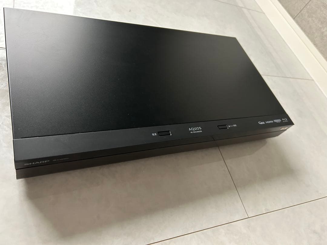 美品SHARP 4B-C10DW3 ブルーレイレコーダー