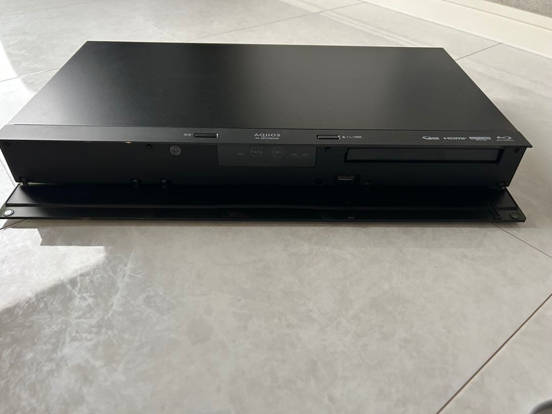 美品SHARP 4B-C10DW3 ブルーレイレコーダー