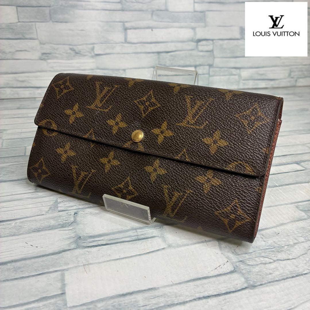 おかん　極美品　60 ルイヴィトン 長財布　二つ折り財布　ft4