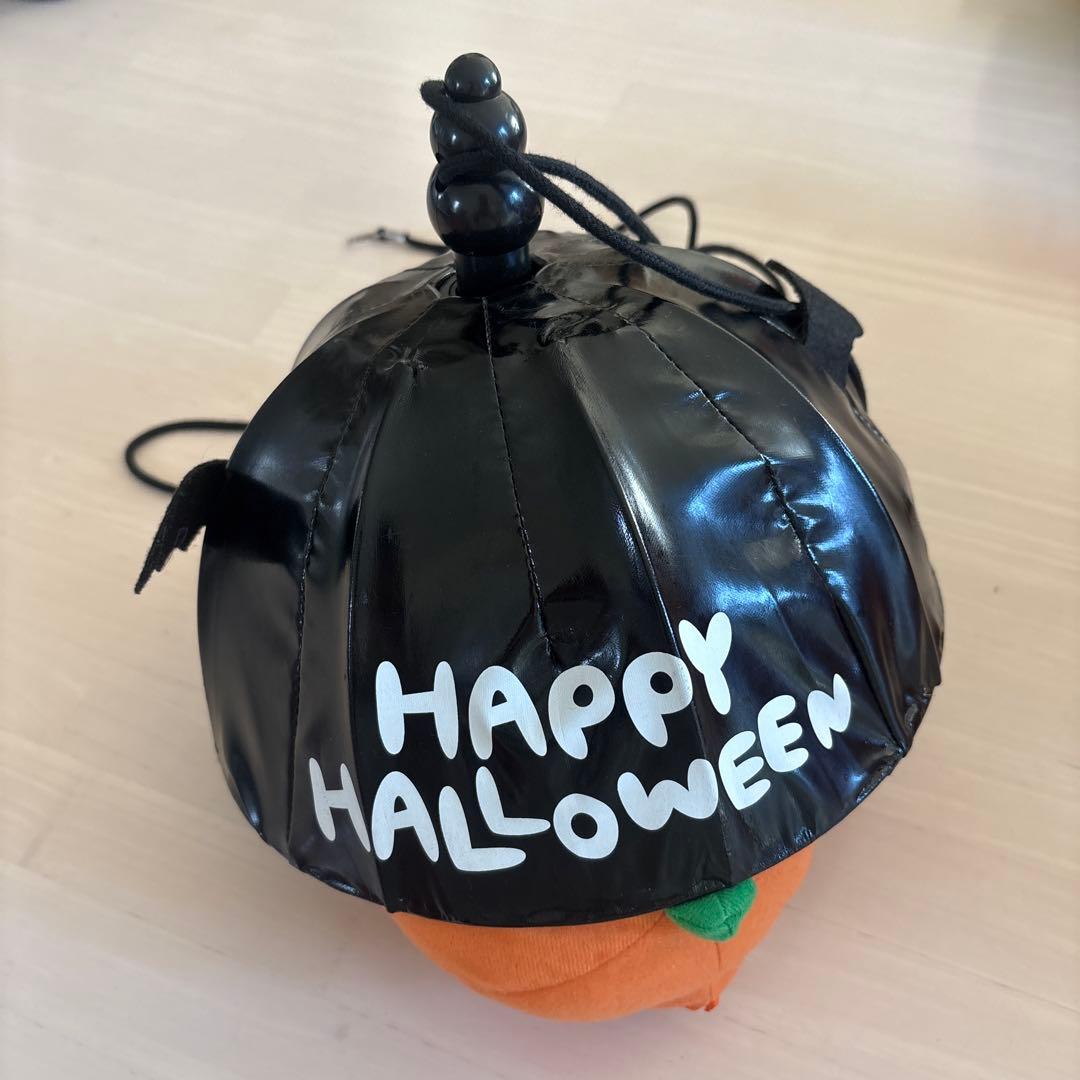 ハロウィン飾り　カボチャ　パラシュート　ハロウィン　電動　箱付き
