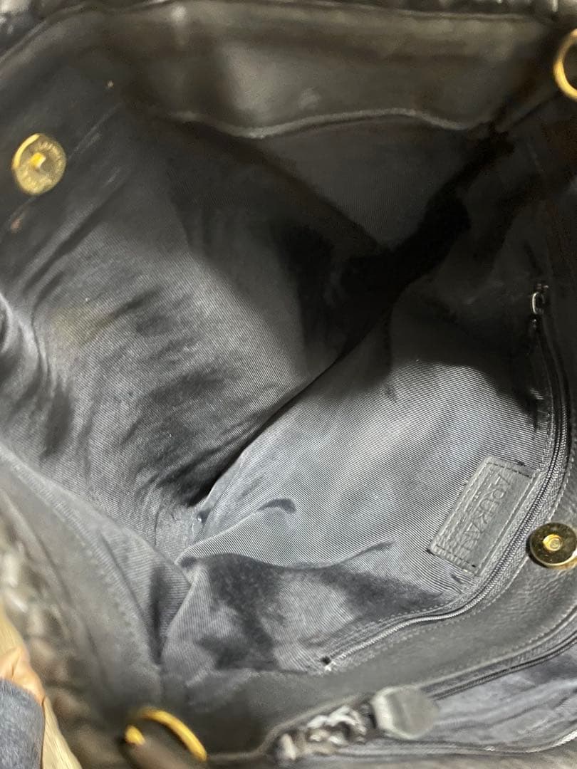 アルカン（ARUKAN） 編み込みレザー トートバッグ