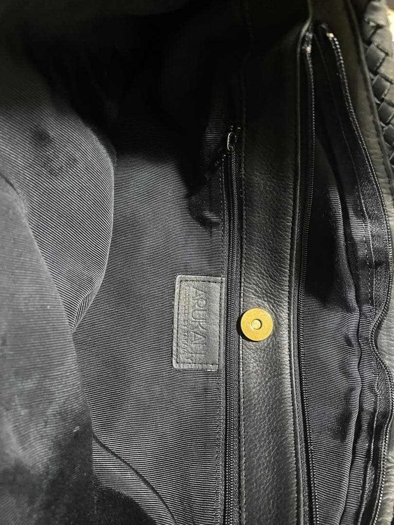 アルカン（ARUKAN） 編み込みレザー トートバッグ