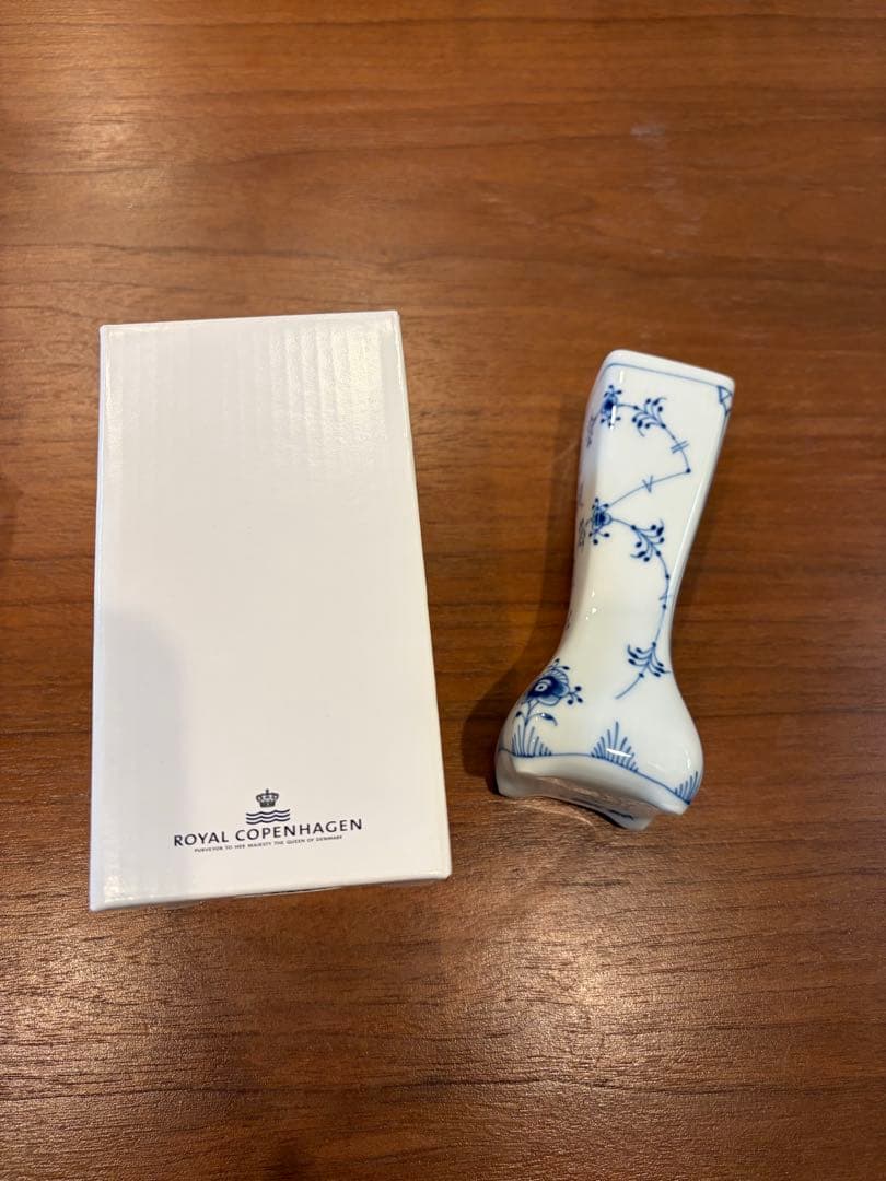 ロイヤルコペンハーゲン　ブルーフルーテッド プレイン スモールベース