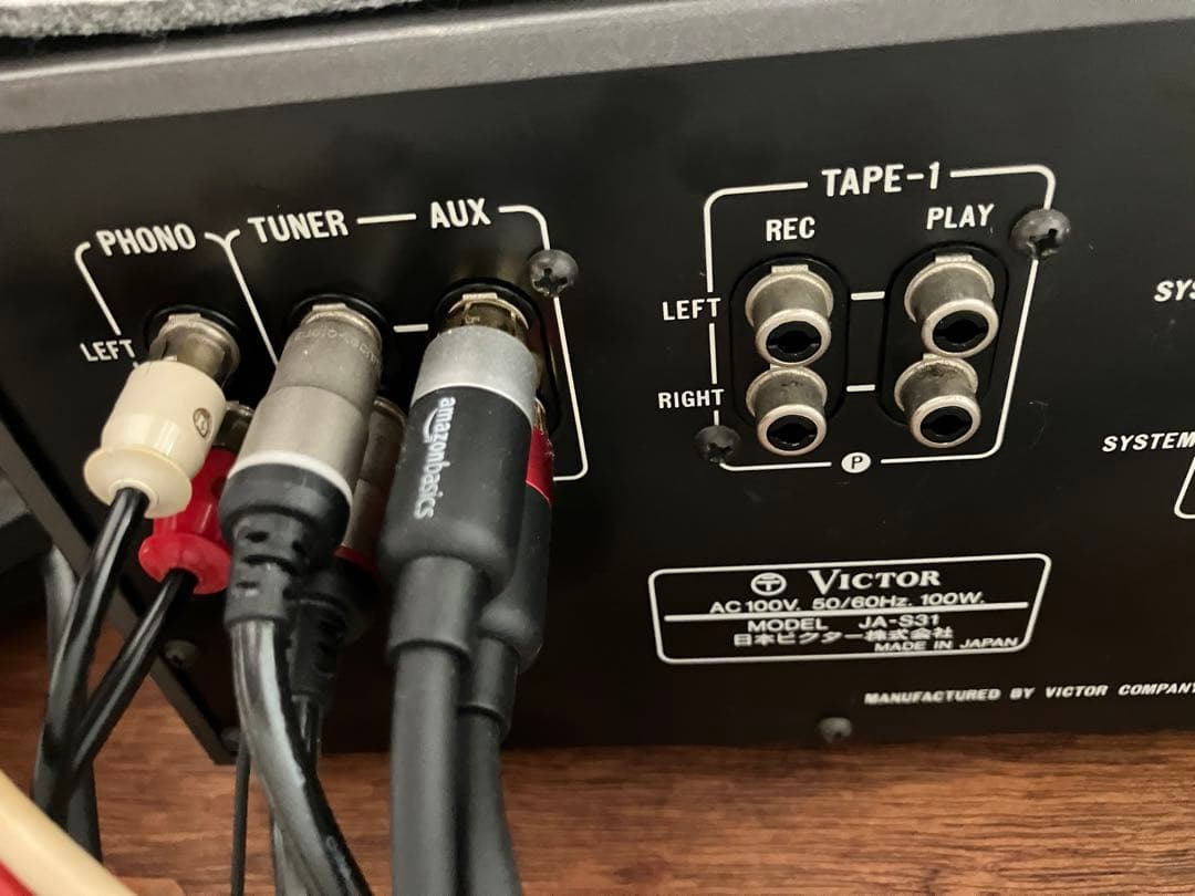 【動作良好】Victor JA-S31 プリメインアンプ 本体