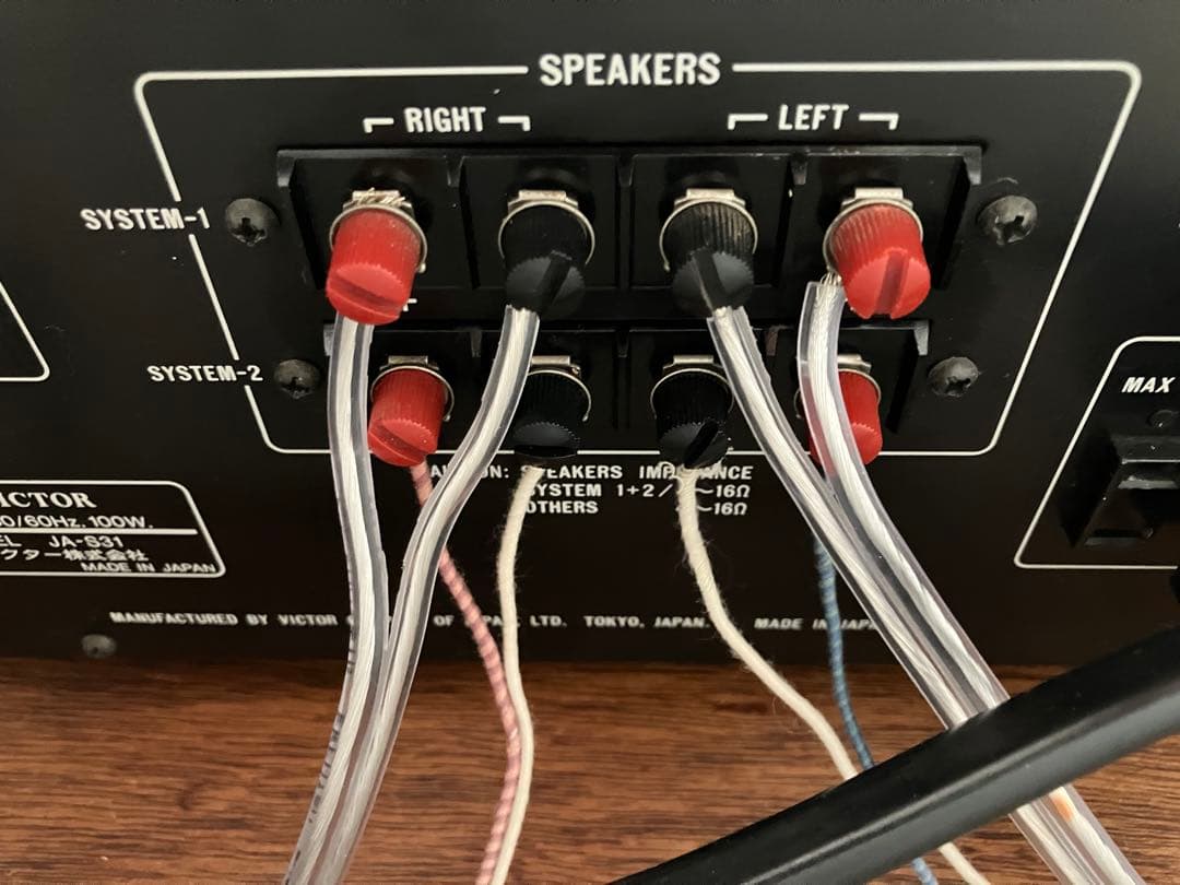 【動作良好】Victor JA-S31 プリメインアンプ 本体