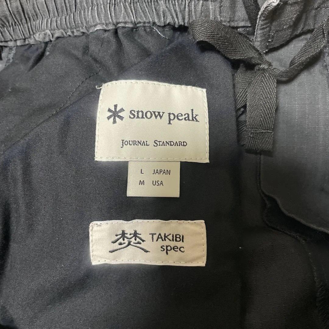 peak スノーピークTAKIBI spec カーゴパンツ L 黒