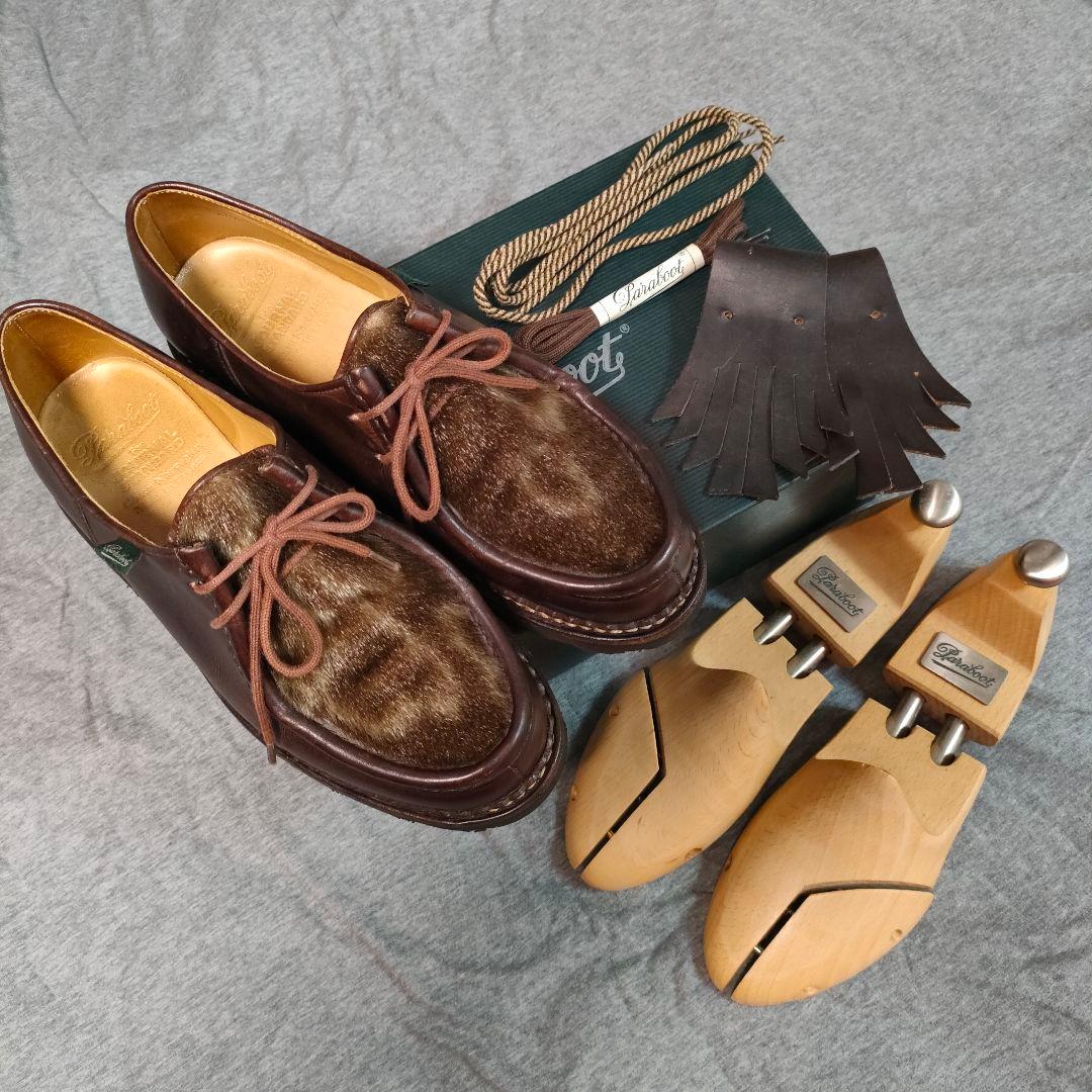 純正シューツリー付 Paraboot ミカエル フォック ジャーナルスタンダード