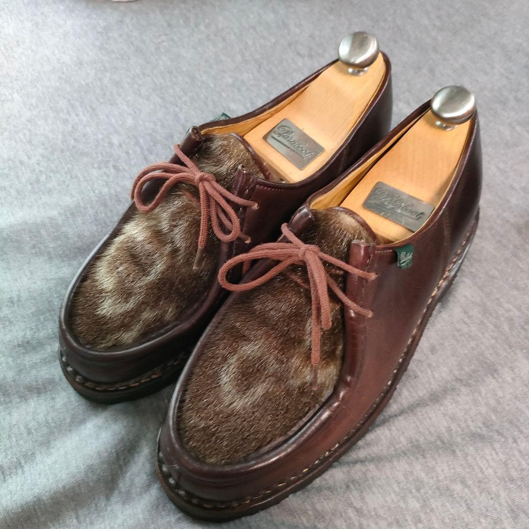 純正シューツリー付 Paraboot ミカエル フォック ジャーナルスタンダード