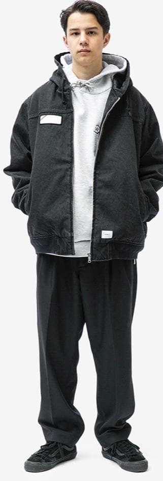 パンツ BLACK M 19AW WTAPS TUCK 01 / TROUSERS. P