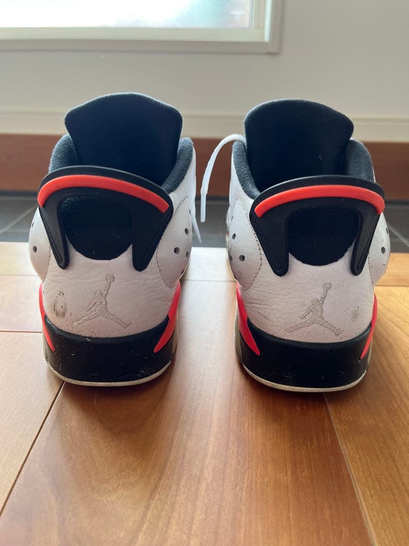 シューズ(男性用) AIR JORDAN 6 RETRO LOW INFRARED WHITE
