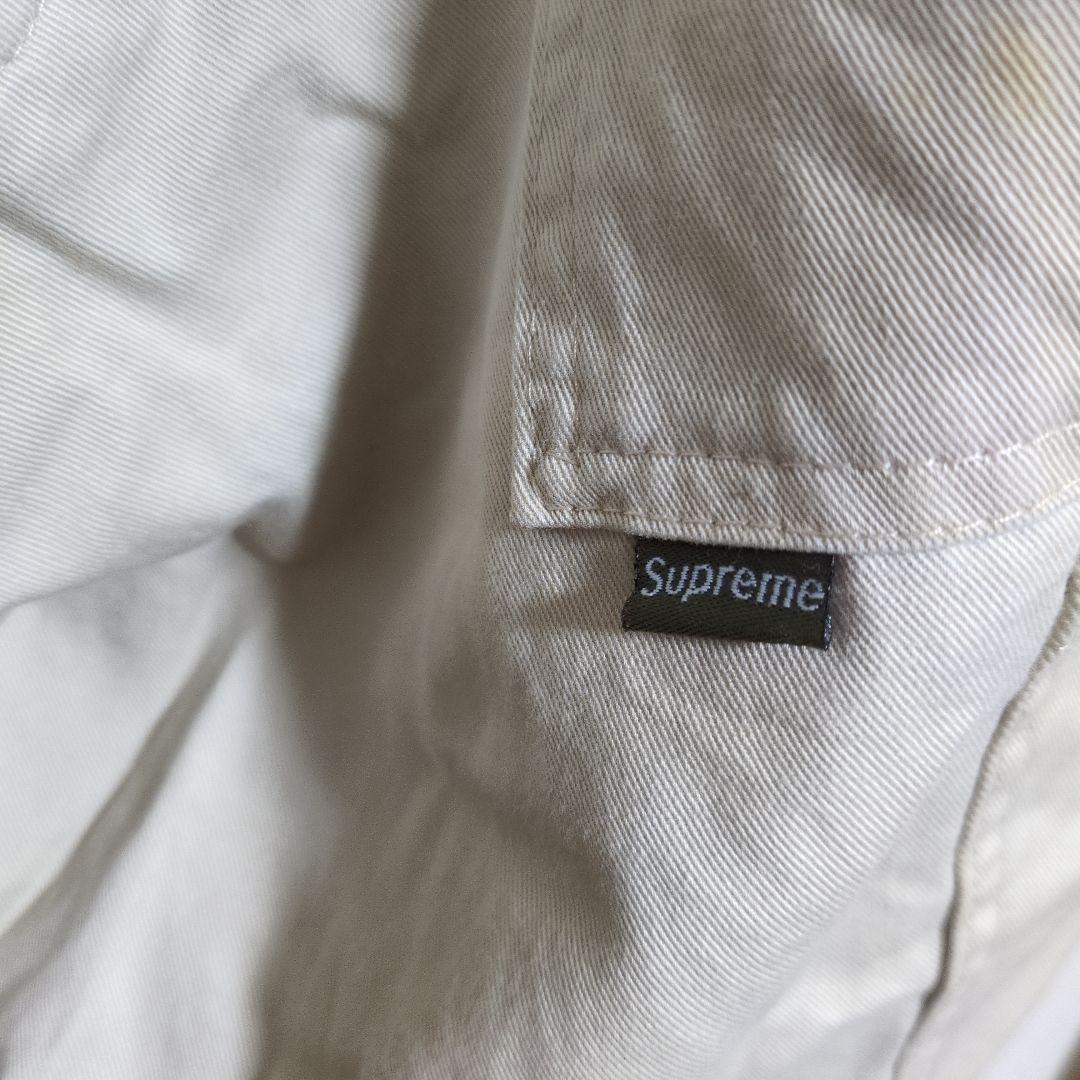 Supreme ワークパンツ ホワイト90年代未使用