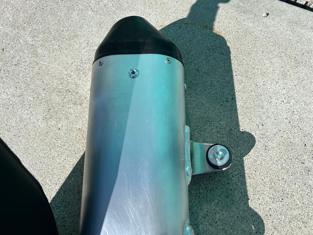 YZ125 チャンバー、サイレンサー