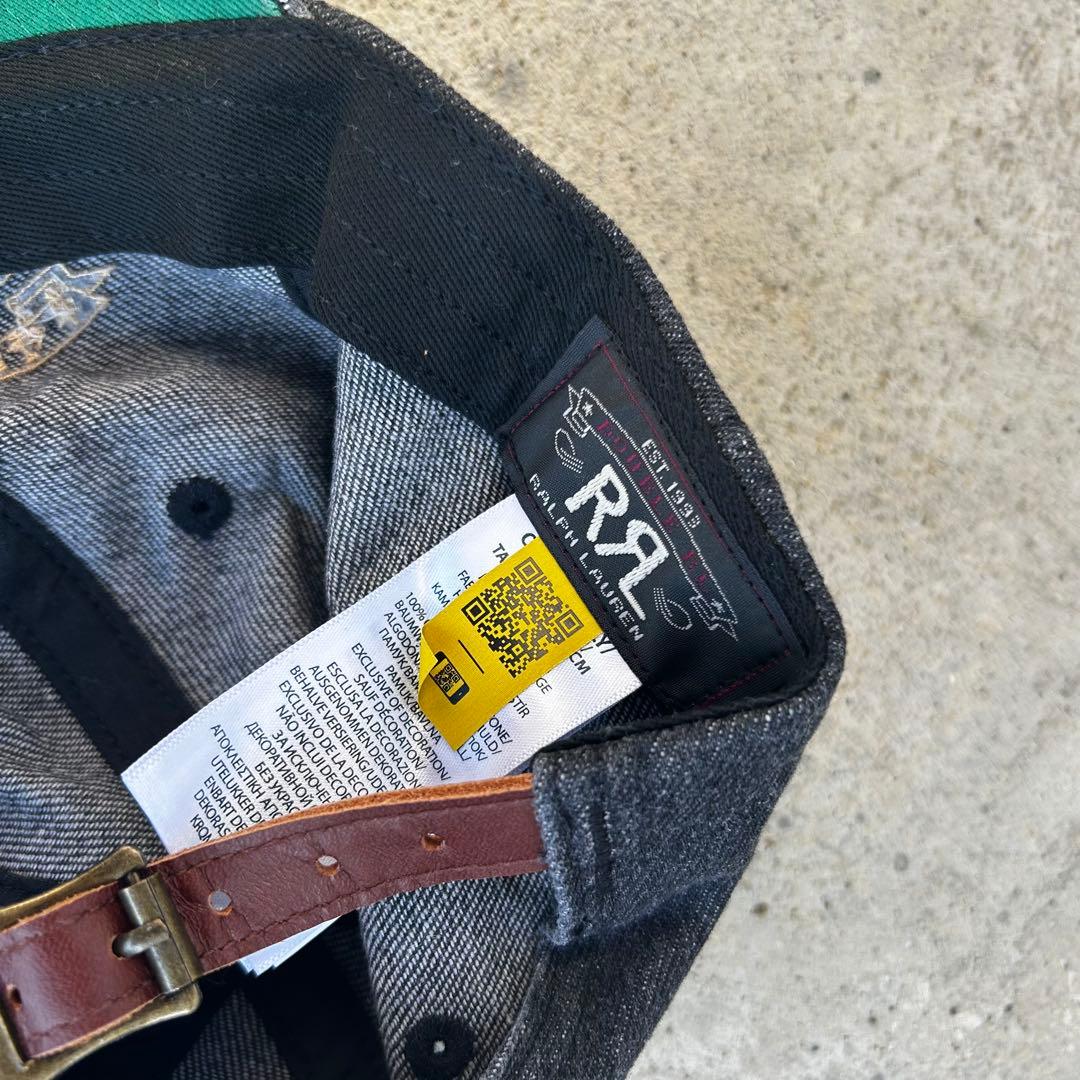 RRLデニムキャップ ダブルアールエル ラルフローレン