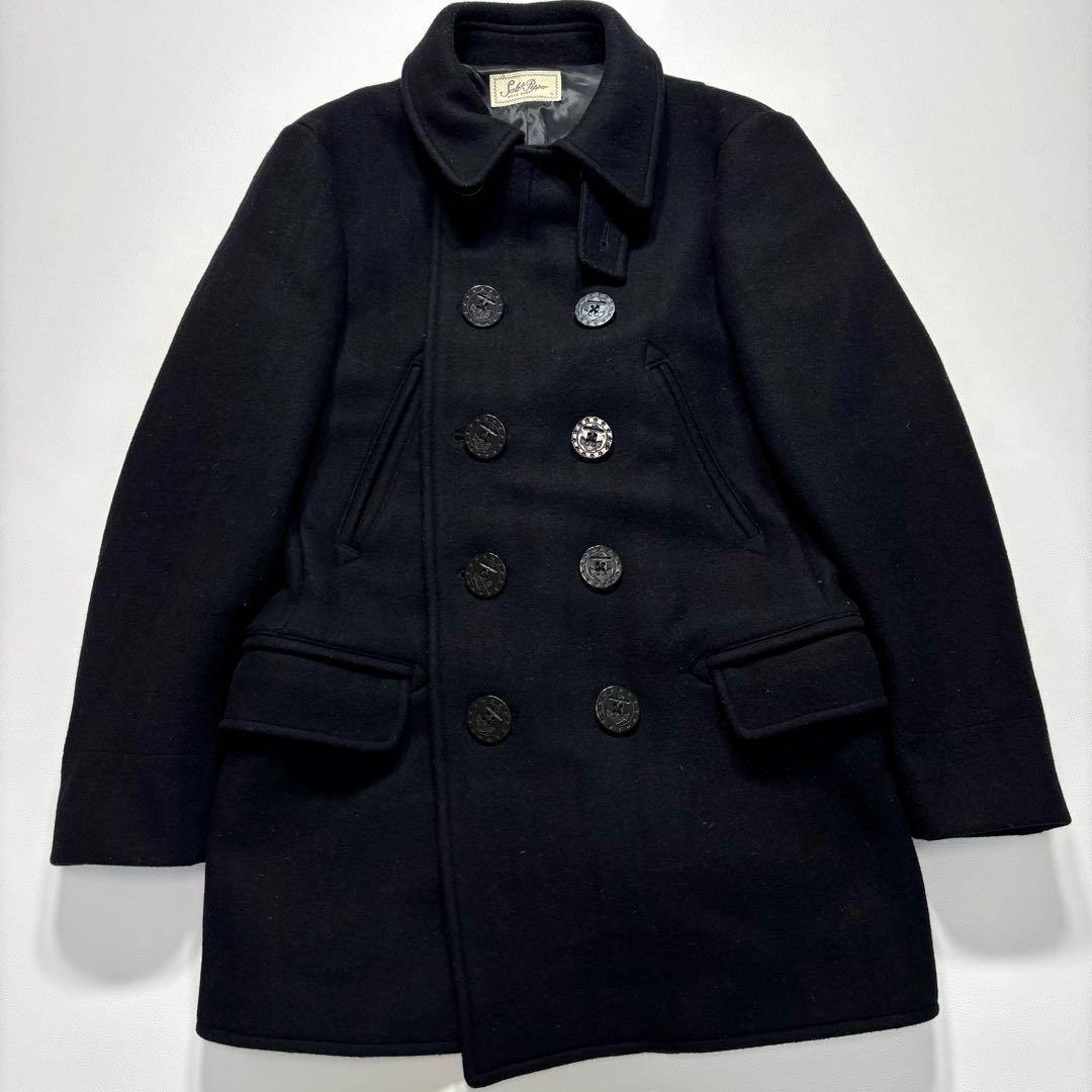 美品✨ salt&pepper 大戦モデル Pコート ブラック XLサイズ