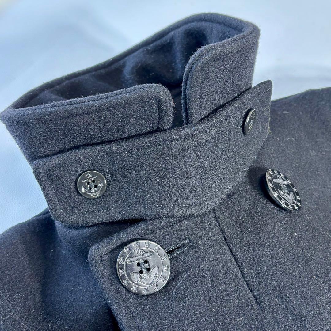 美品✨ salt&pepper 大戦モデル Pコート ブラック XLサイズ