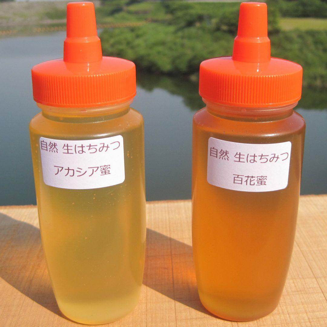 ☀️アカシア蜜５本&百花蜜５本　生はちみつ　自家製蜂蜜