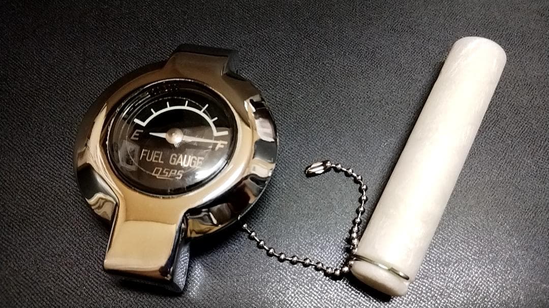 新品 CB350F CB400F CB750K ゲージ付 タンクキャップ 黒