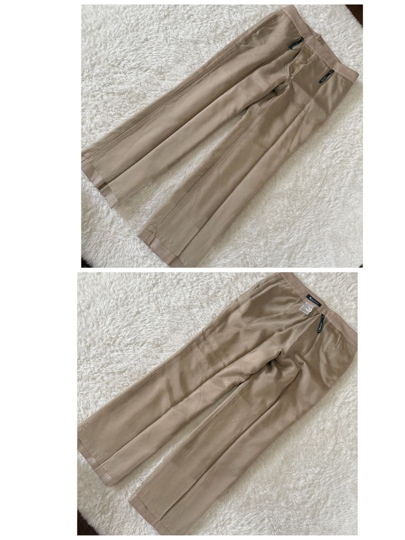 最終価格です　超美品　アクアスキュータム　ロロピアーナ　パンツスーツ　L