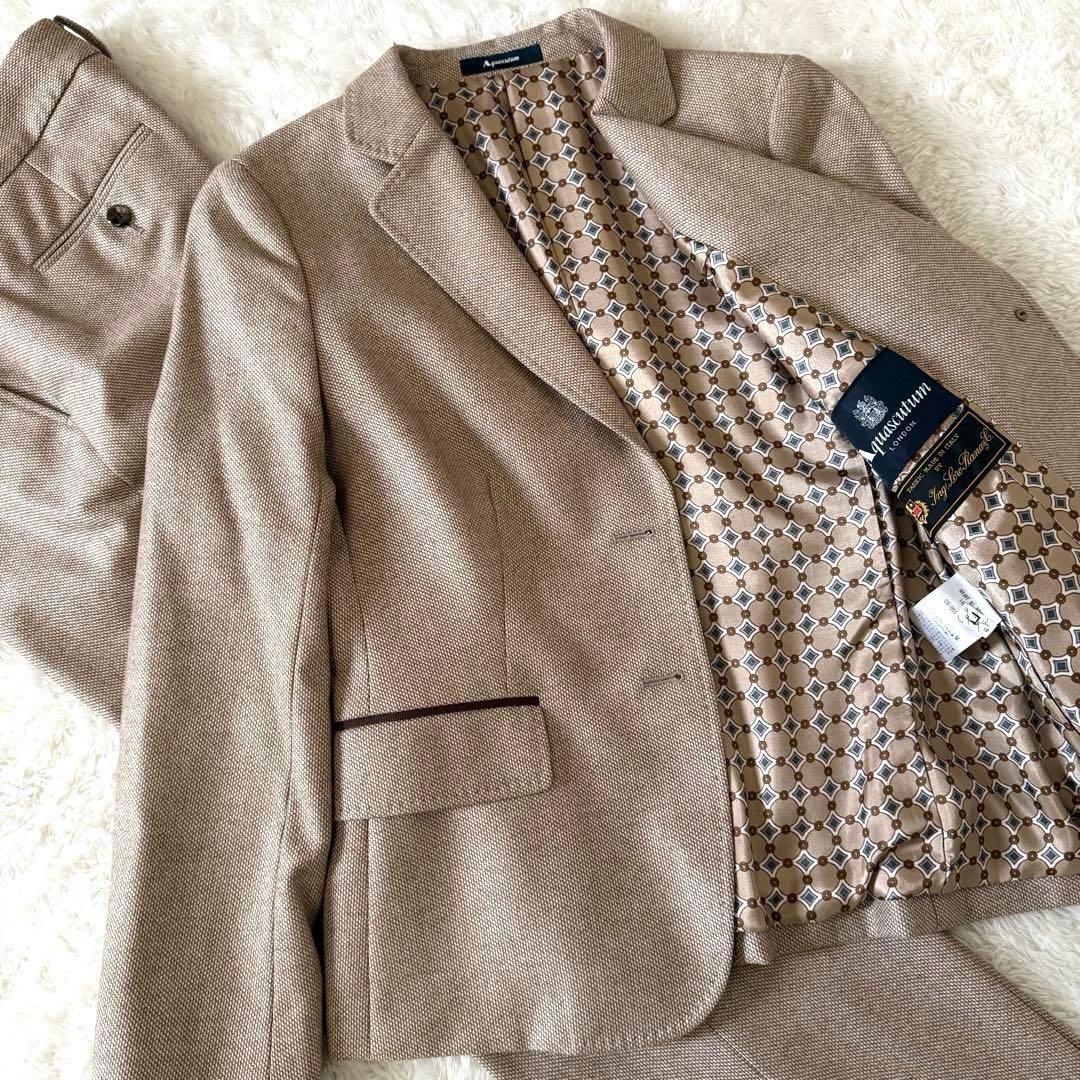 最終価格です　超美品　アクアスキュータム　ロロピアーナ　パンツスーツ　L