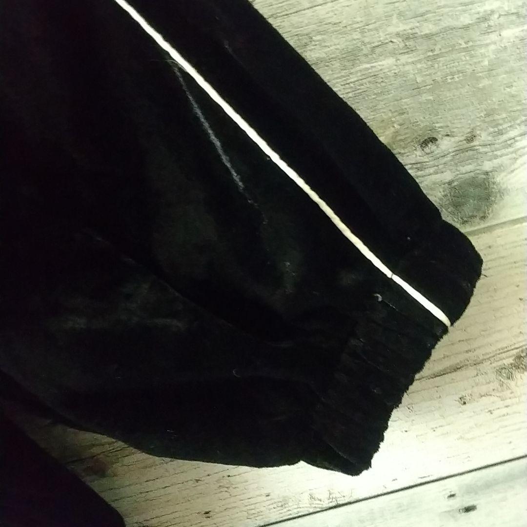 豪華☆サンタフェ 両面刺繍 アームロゴ サイドライン ベロア トラックジャケット