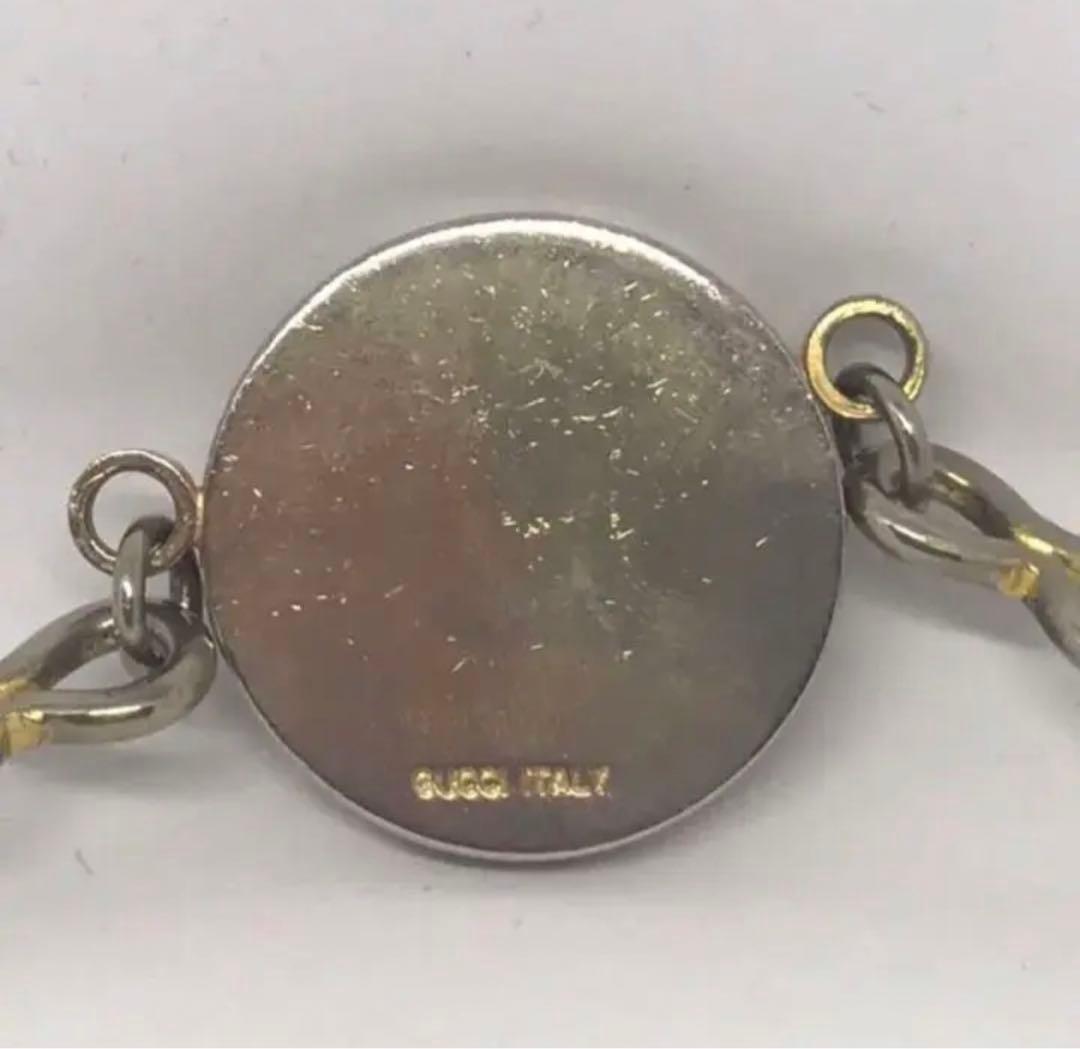 m*i様 GUCCI グッチ インターロッキング キーホルダー キーリング オー