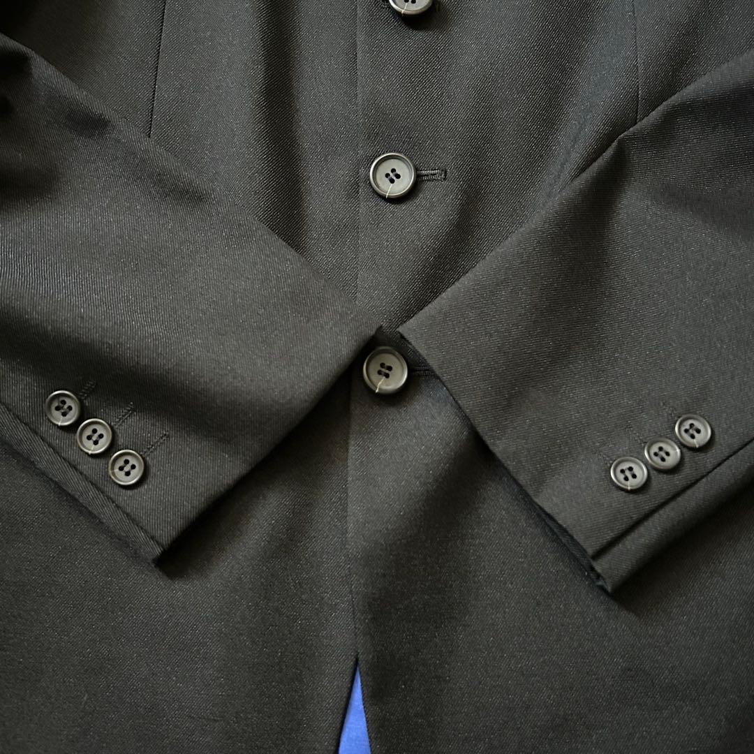 希少 極美品 COMME CA DU MODE MEN モッズ スーツ ブラック