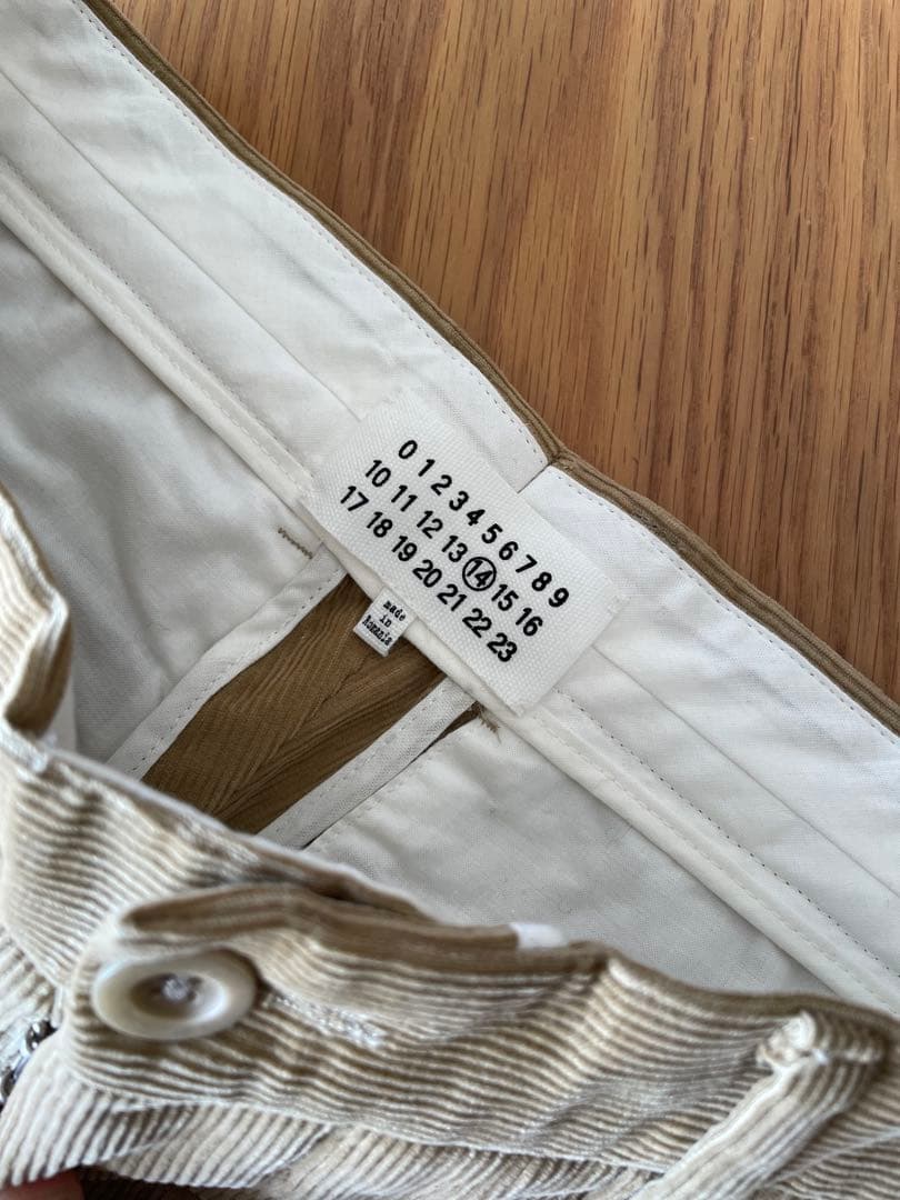 美品 MAISON MARGIELA コーデュロイ パンツ 48