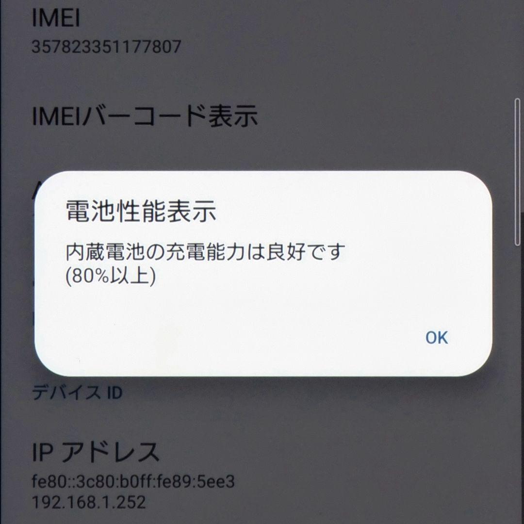 SIMフリー SONY Xperia 1 III ドコモ SO-51B パープル