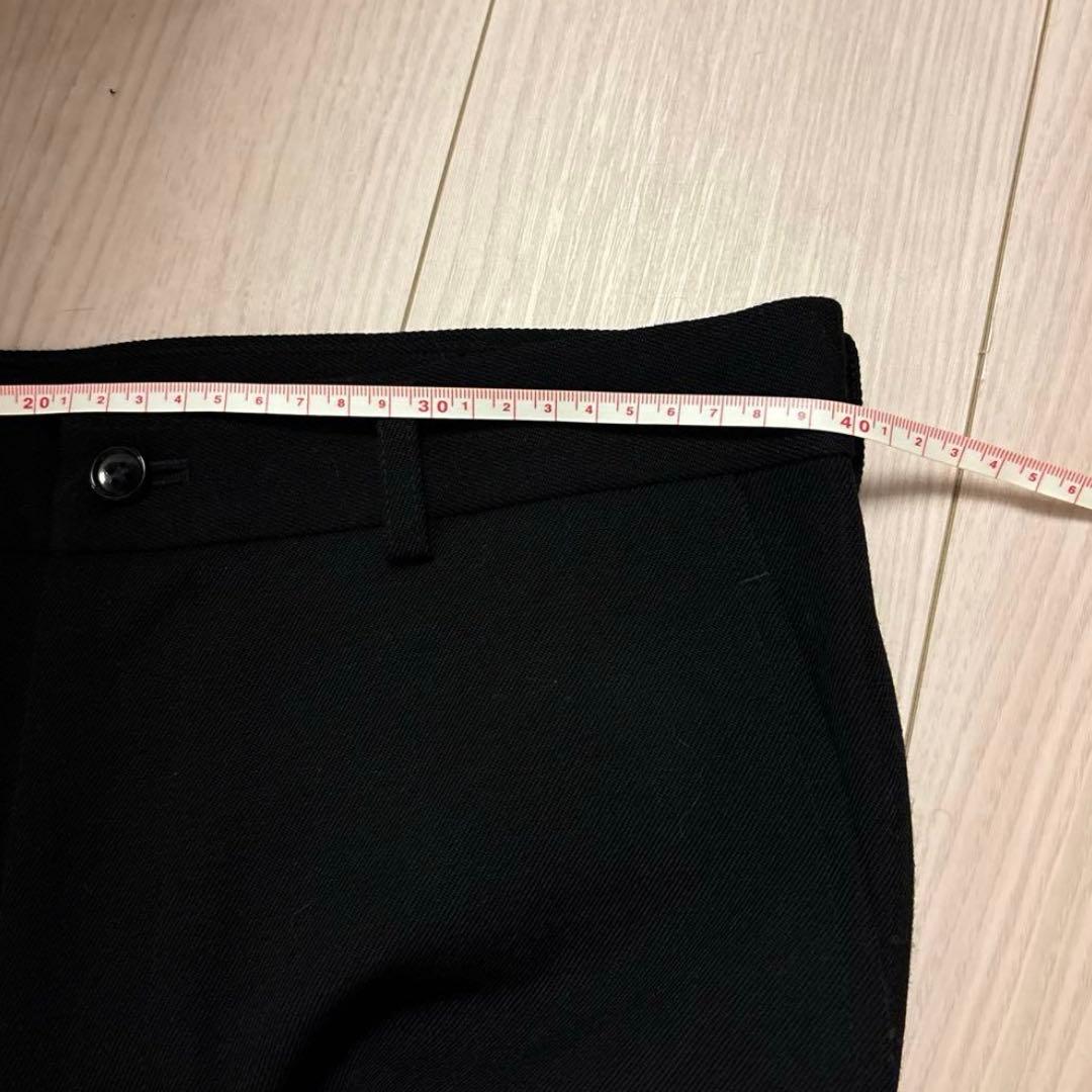 M*E様 BLACKcommedesgarcons ジップパンツ