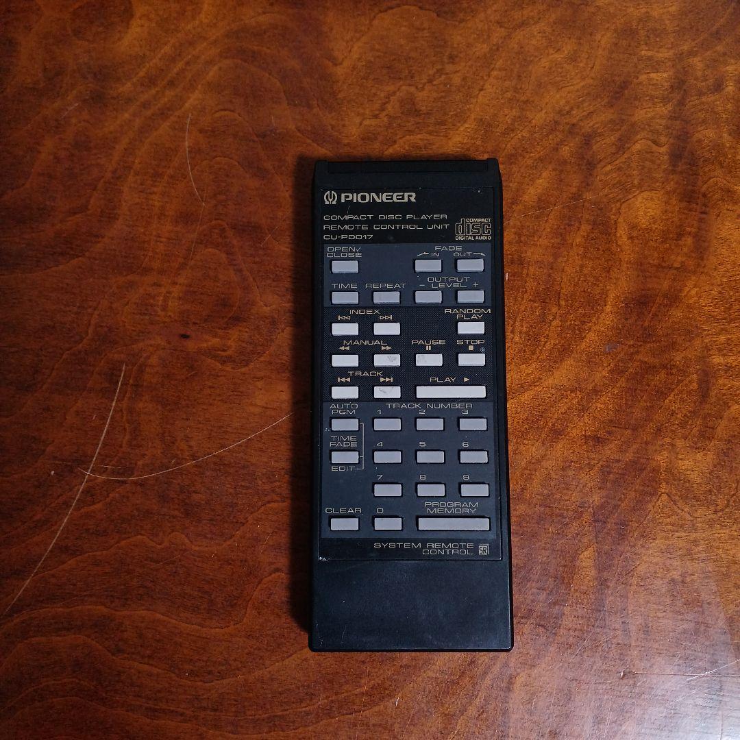 PIONEER PD-535 CDプレイヤー メンテ動作品 リモコン付き