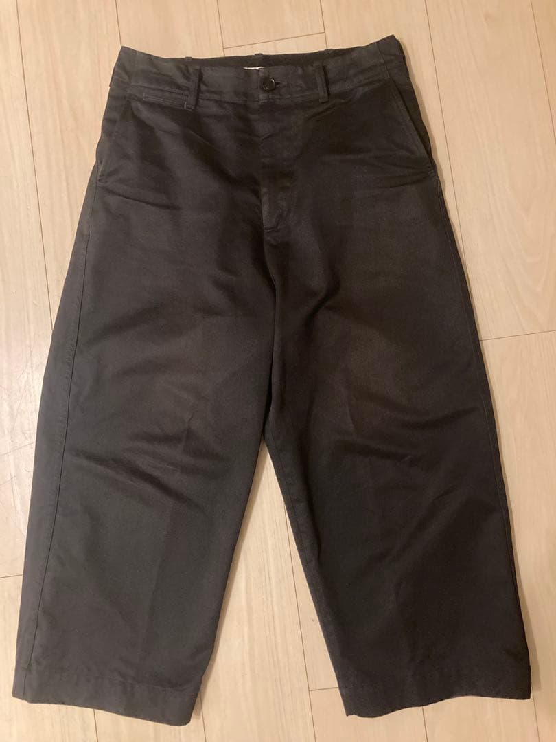 最終値下AURALEE WASHED FINX CHINO WIDE PANTS