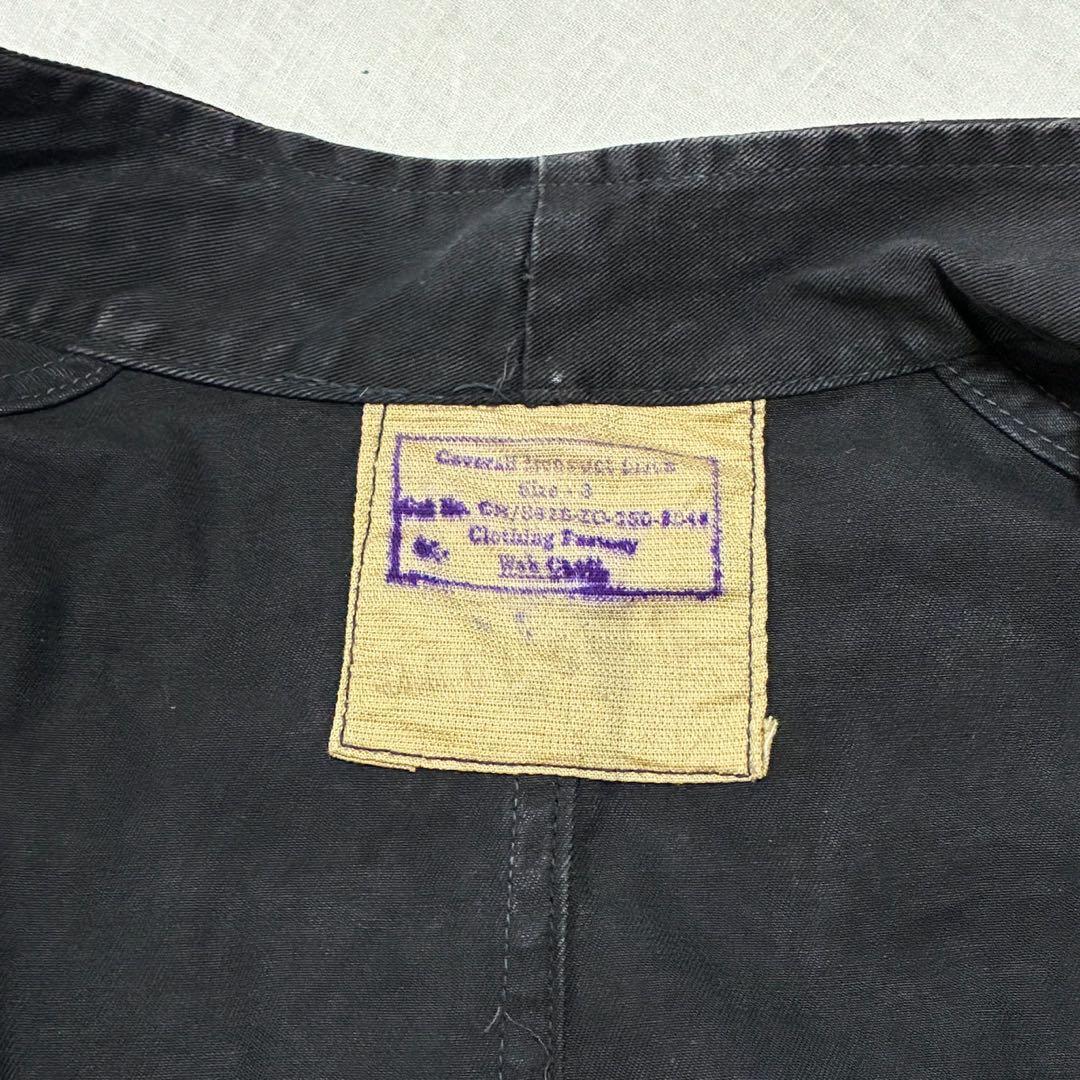 希少 美品 パキスタン軍 オールインワン つなぎ 黒 ブラック / イギリス軍