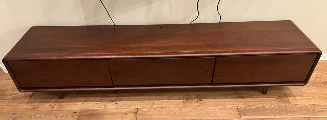 木下家具　ラドム　木製テレビボード　ウォールナット突き板