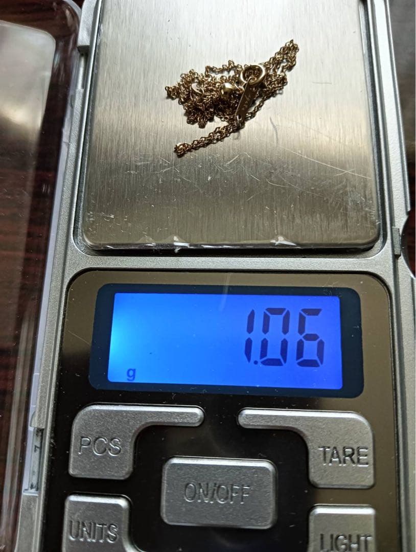 agete アガット K10 PG スライドアジャスターチェーン 50cm