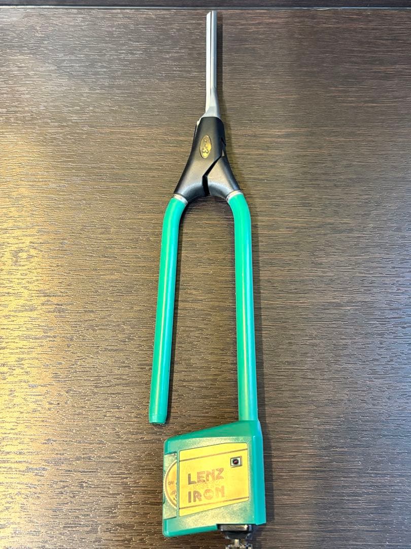 超美品LENZ 【α-3】レンツアイロン 5角3㎜アイロン　理容アイロン