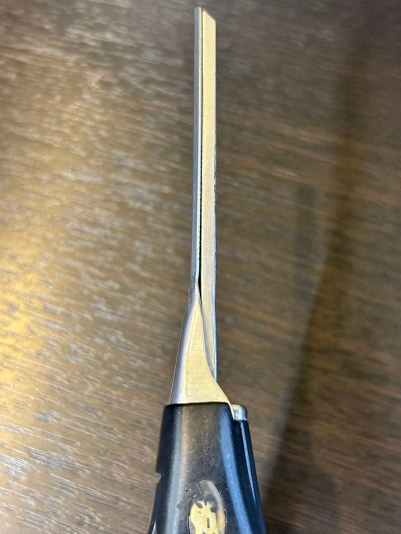 超美品LENZ 【α-3】レンツアイロン 5角3㎜アイロン　理容アイロン