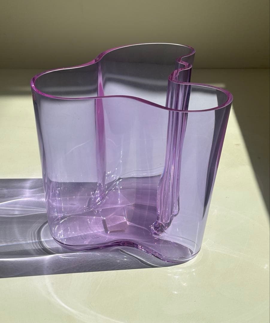 イッタラ アルヴァ　アアルト　ベース　アメジスト　限定品　160mm