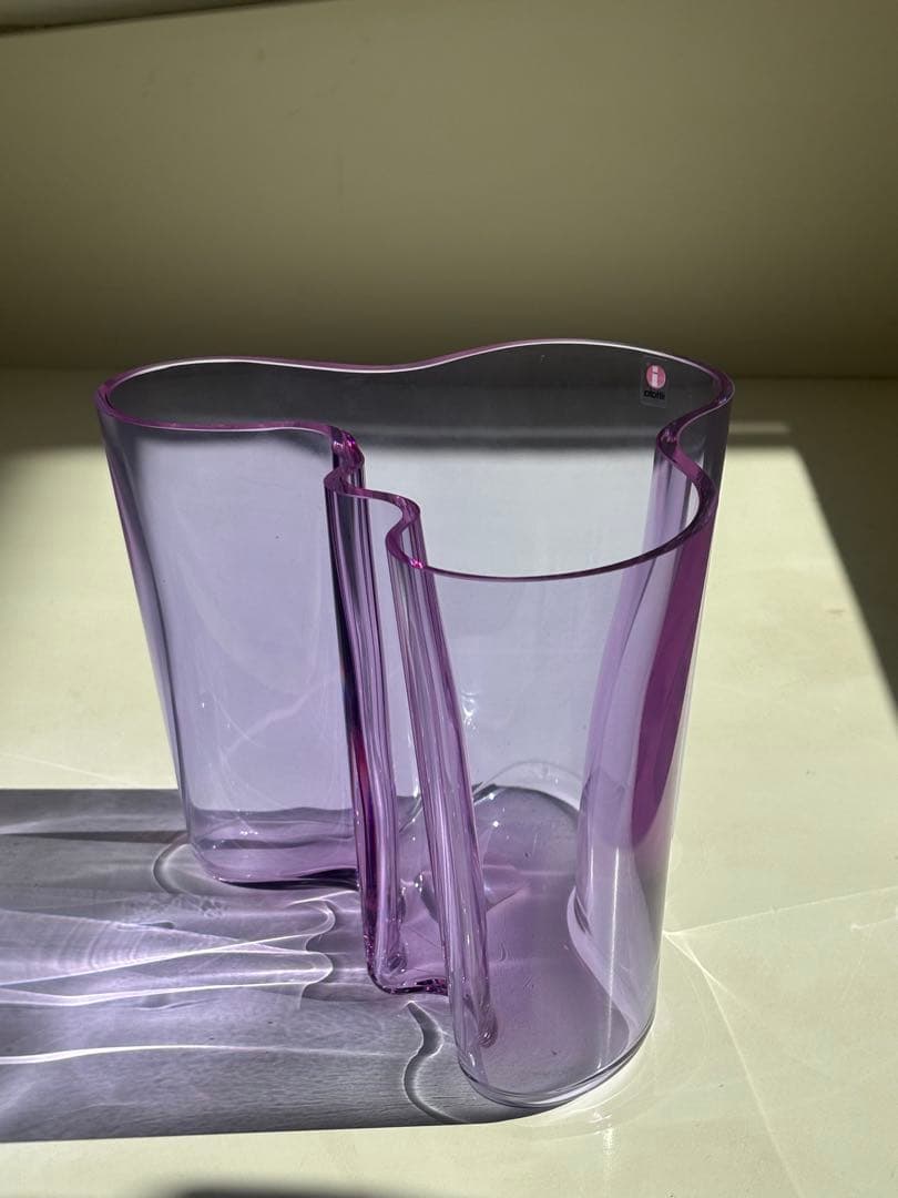 イッタラ アルヴァ　アアルト　ベース　アメジスト　限定品　160mm