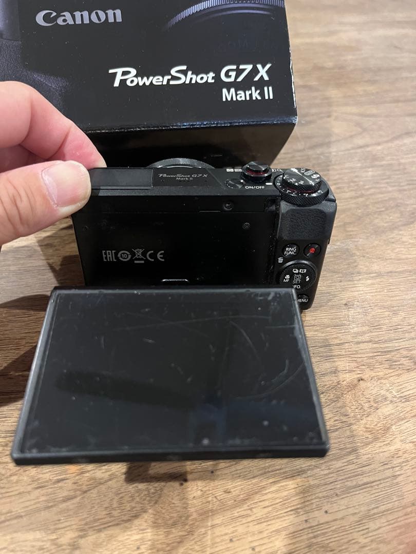 【中古】Canon PowerShot G7X Mark II Mark2