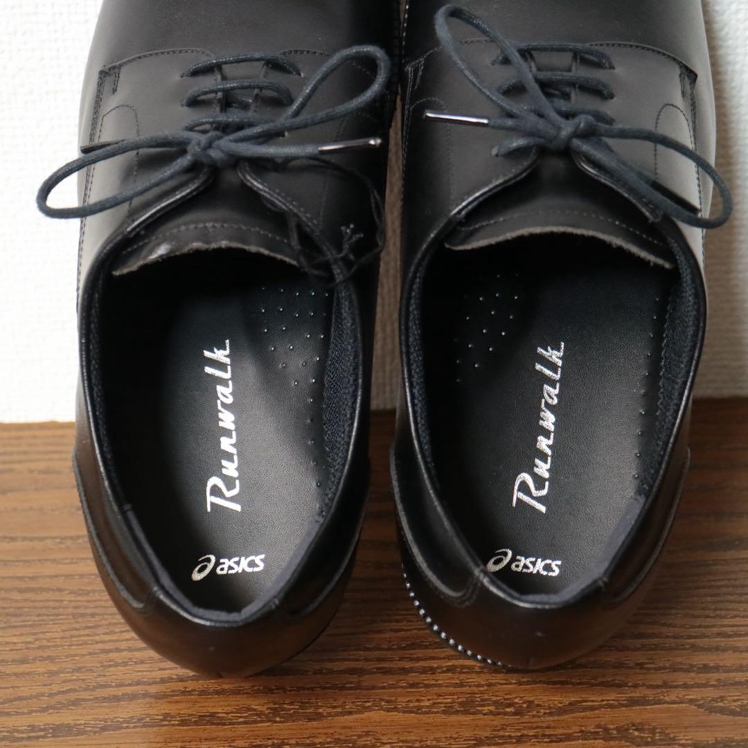 【新品未使用】Runwalk アシックス 3E 幅広 定価1.8万円 外羽根