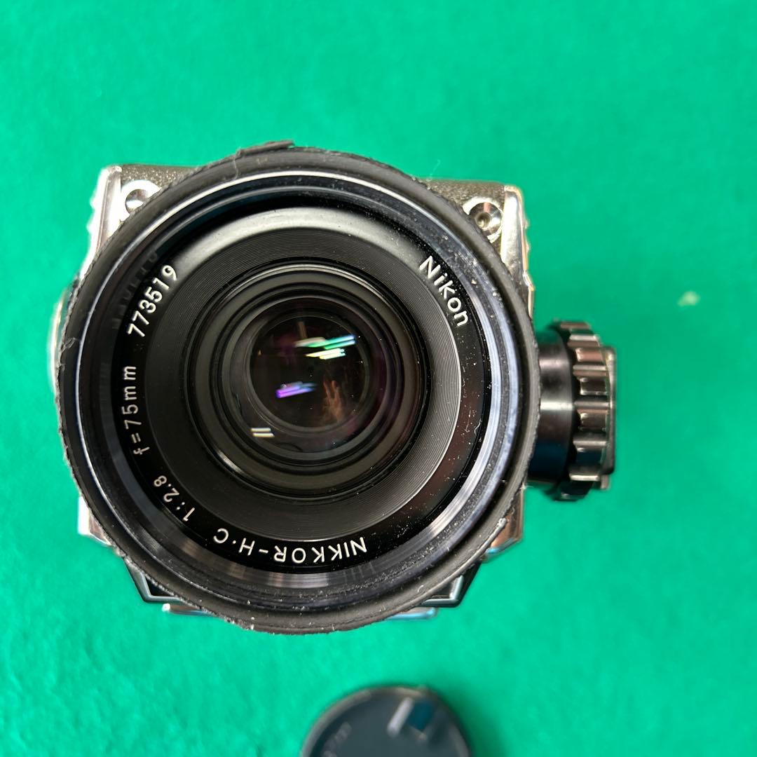当時もの！ゼンザブロニカ S2 Nikkor-P 75mm F2.8 中古