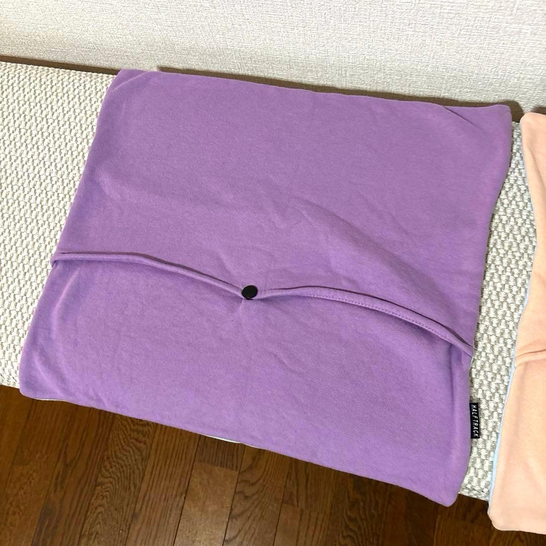 【ほぼ未使用】HALF TRACK PRODUCTS クッションカバー ２枚