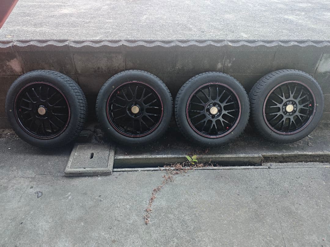 S-HOLD16インチアルミホイール スタッドレス175/60/16 4本セット