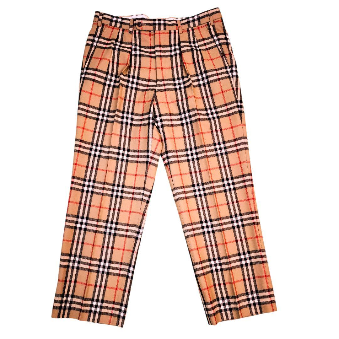 Burberrys‘ ノバチェック ウールパンツ 三陽商会 88 L
