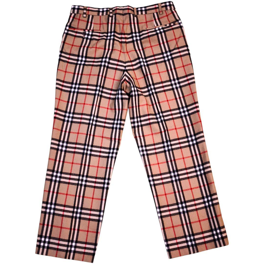Burberrys‘ ノバチェック ウールパンツ 三陽商会 88 L