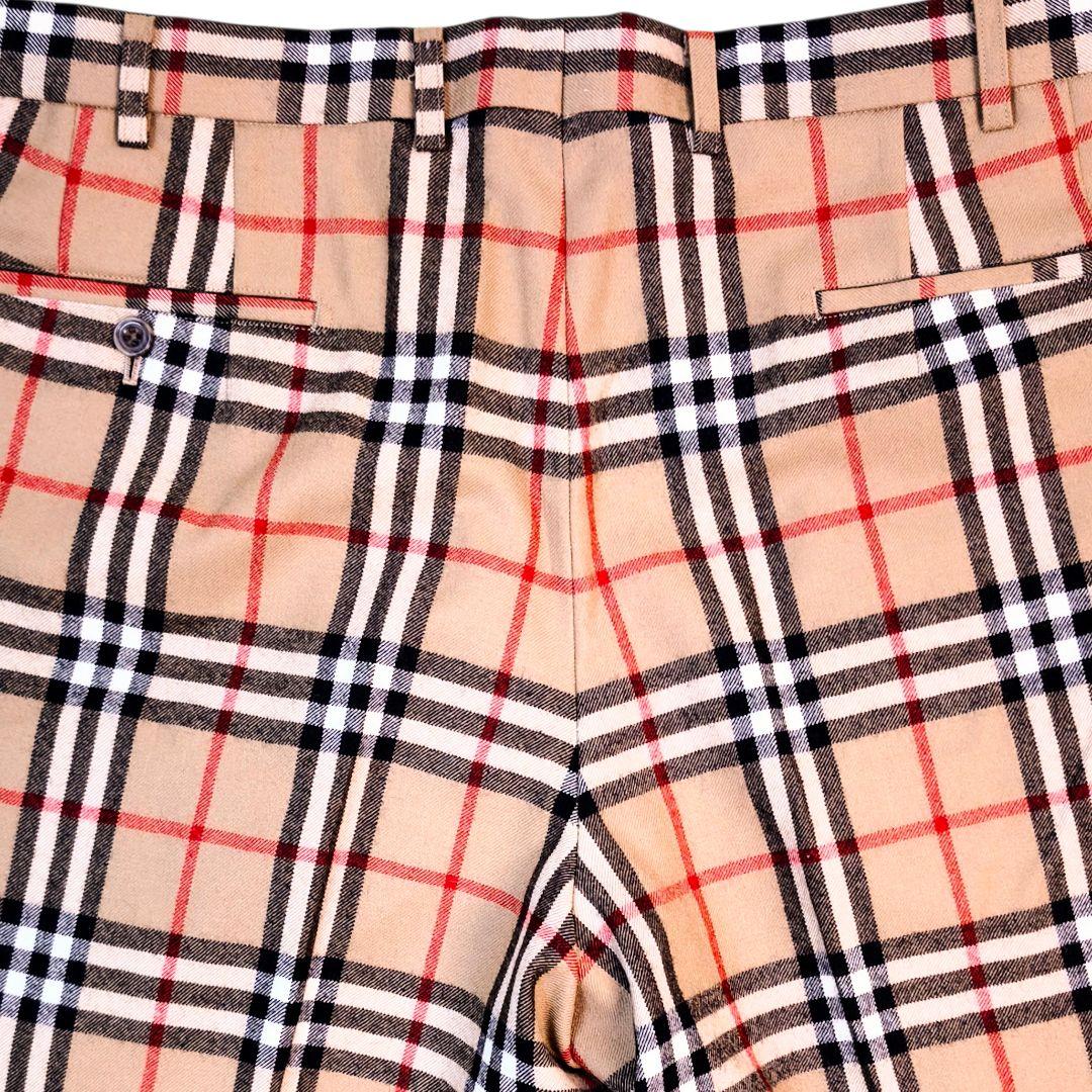 Burberrys‘ ノバチェック ウールパンツ 三陽商会 88 L