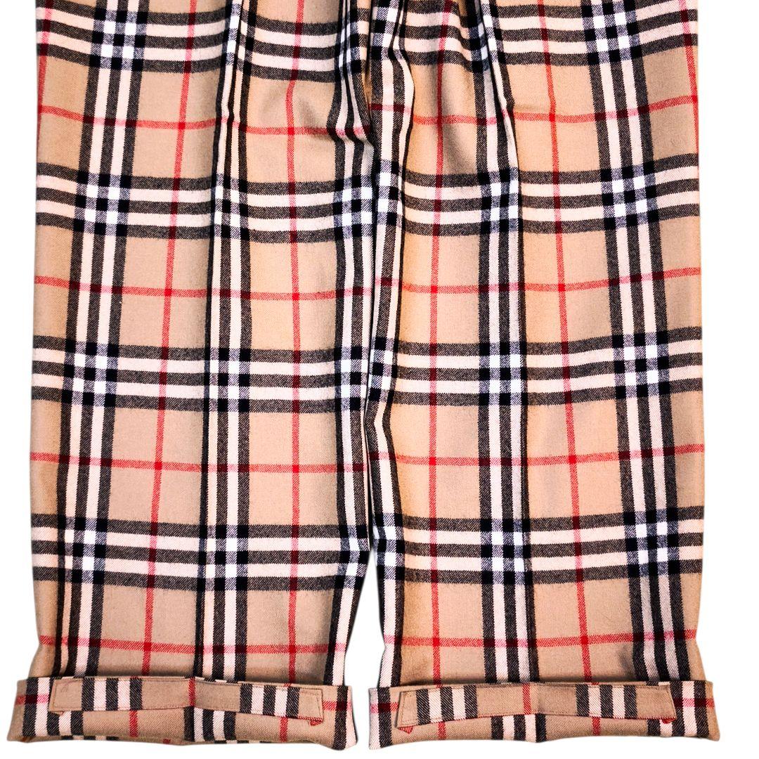 Burberrys‘ ノバチェック ウールパンツ 三陽商会 88 L